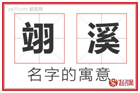 翊名字意思|翊字取名的寓意是什么？